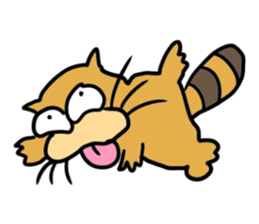 Somewhere the missing cat. sticker #10461570