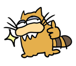 Somewhere the missing cat. sticker #10461573