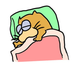 Somewhere the missing cat. sticker #10461587