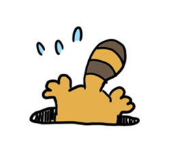 Somewhere the missing cat. sticker #10461588