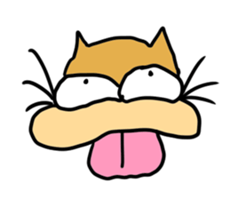 Somewhere the missing cat. sticker #10461599