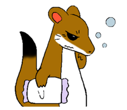 The rare animal "giant otter-shrew" sticker #10461662