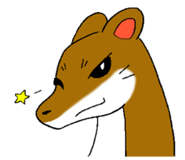 The rare animal "giant otter-shrew" sticker #10461666