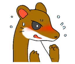 The rare animal "giant otter-shrew" sticker #10461668