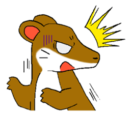 The rare animal "giant otter-shrew" sticker #10461670