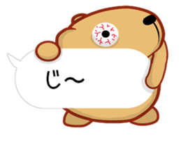 Balloon Kyapibara sticker #10462662