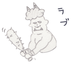 LOOSE MOMOTARO~HAVE A RELAXED TIME~ sticker #10462735