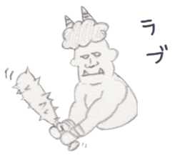 LOOSE MOMOTARO~HAVE A RELAXED TIME~ sticker #10462735