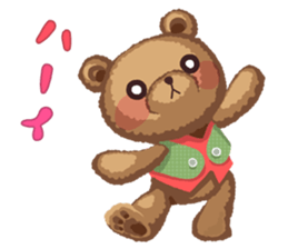 Anyway Cute Teddy Bear sticker #10463082
