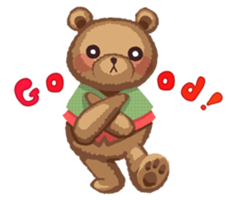 Anyway Cute Teddy Bear sticker #10463086
