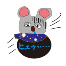 Mr.Rusta and Rus dog sticker #10463134