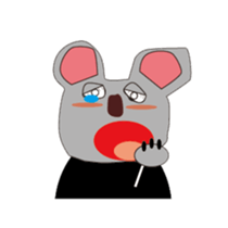 Mr.Rusta and Rus dog sticker #10463142