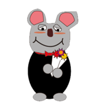 Mr.Rusta and Rus dog sticker #10463143