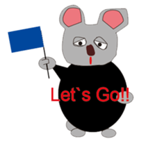 Mr.Rusta and Rus dog sticker #10463148