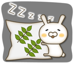 Antique rabbit sticker #10463250