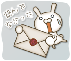 Antique rabbit sticker #10463278