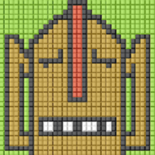 8-bit pixel Haniwa sticker #10463294