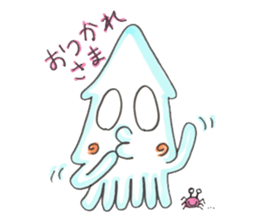 Squid Sticker!!IKASUTA sticker #10464048