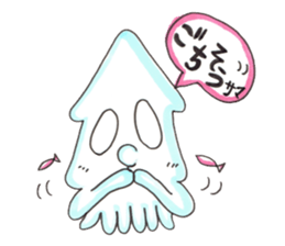 Squid Sticker!!IKASUTA sticker #10464055