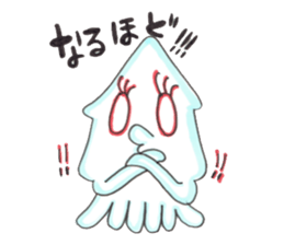 Squid Sticker!!IKASUTA sticker #10464061