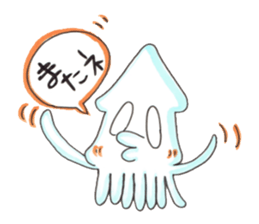 Squid Sticker!!IKASUTA sticker #10464069