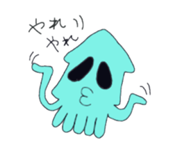 Squid Sticker!!IKASUTA sticker #10464074
