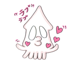 Squid Sticker!!IKASUTA sticker #10464076