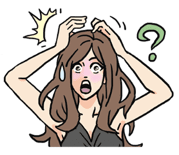 AsB - 109 The Comic Girl & The R Guy sticker #10464422