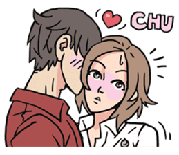 AsB - 110 Joy Girl / The Heart Player sticker #10464786