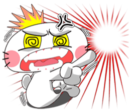 Funny face sea lion(v.eng) sticker #10464885