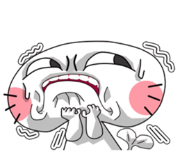 Funny face sea lion(v.eng) sticker #10464886