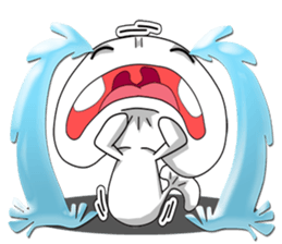 Funny face sea lion(v.eng) sticker #10464887