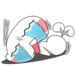 Funny face sea lion(v.eng) sticker #10464894