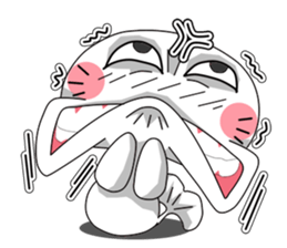 Funny face sea lion(v.eng) sticker #10464896