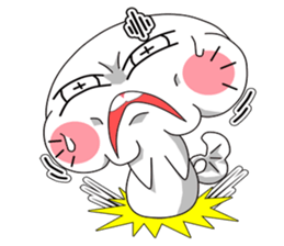 Funny face sea lion(v.eng) sticker #10464897