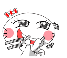 Funny face sea lion(v.eng) sticker #10464899