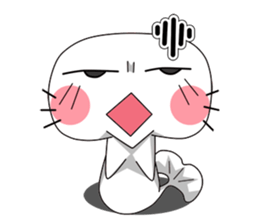 Funny face sea lion(v.eng) sticker #10464900