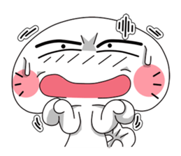 Funny face sea lion(v.eng) sticker #10464905