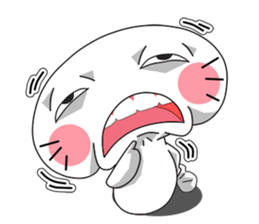 Funny face sea lion(v.eng) sticker #10464908