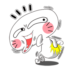 Funny face sea lion(v.eng) sticker #10464910