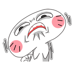 Funny face sea lion(v.eng) sticker #10464913