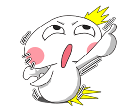 Funny face sea lion(v.eng) sticker #10464918