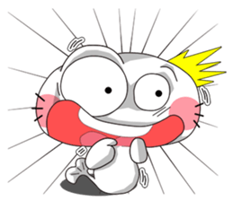 Funny face sea lion(v.eng) sticker #10464919