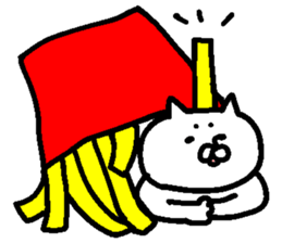 The cat which I drew 13 sticker #10465201