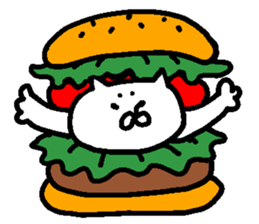 The cat which I drew 13 sticker #10465202