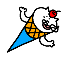 The cat which I drew 13 sticker #10465204