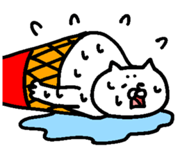 The cat which I drew 13 sticker #10465205