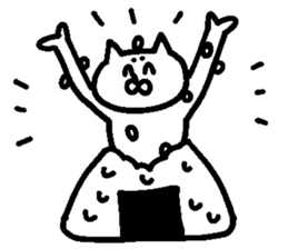 The cat which I drew 13 sticker #10465218