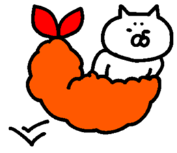 The cat which I drew 13 sticker #10465221