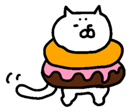 The cat which I drew 13 sticker #10465222